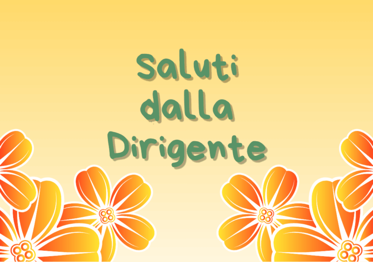 Saluti dalla Dirigente Francesca Ingrosso